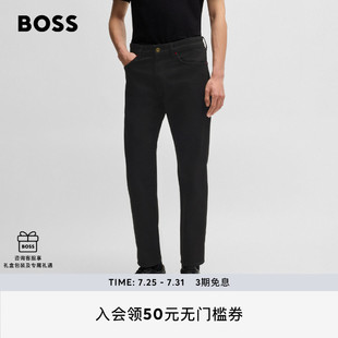 封神联名系列 黑色牛仔裤 BOSS 经典 新款 男士 2025春季