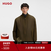 飞行员夹克 HUGO雨果 男士 秋款 可调节下摆棉质飞行员夹克