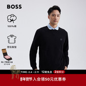 情人节礼物 100%棉 经典 款 男女同款 BOSS博斯 棉质情侣卫衣