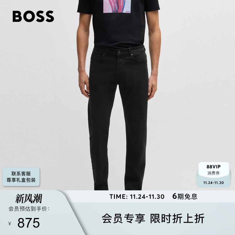 常规版型舒适弹性牛仔裤