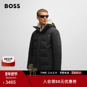 防泼水休闲羽绒填充派克大衣外套 冬季 羽绒填充 BOSS博斯男士