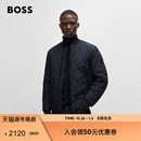 【飞行员夹克】BOSS博斯 男士经典洋葱纹绗缝夹克外套
