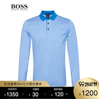 HUGO BOSS Hugo Bos Nam Giới kinh doanh Áo sơ mi nam thông thường 50391835 - Polo áo polo form rộng