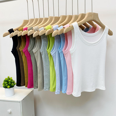 背心吊带螺纹棉新款显瘦内搭