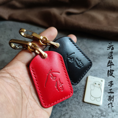 卡套真皮头层牛皮纯手工制作