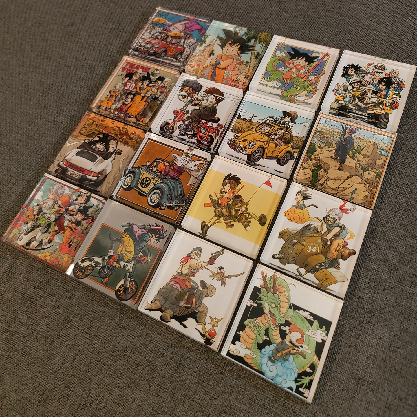 龙珠diy亚克力冰箱磁力贴