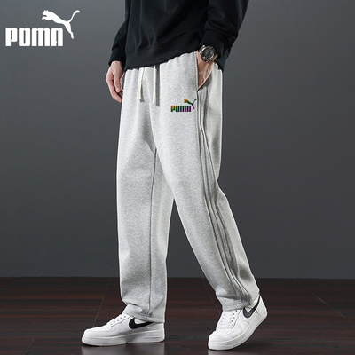 【2折区】奥特莱斯|现货立发|棉质运动长裤宽松直筒卫裤秀禾服