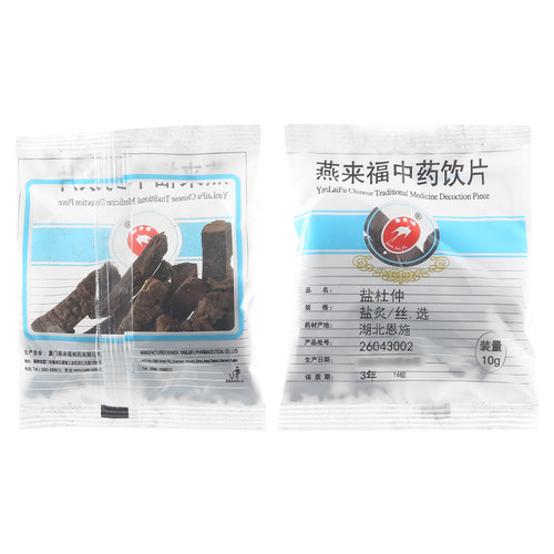 莲福堂 燕来福 盐杜仲10g 中药饮片批发小包装中国药材