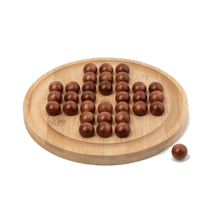 单身贵族孔明单人棋大号诸葛亮旗独立钻石棋实木一人益智桌游玩具