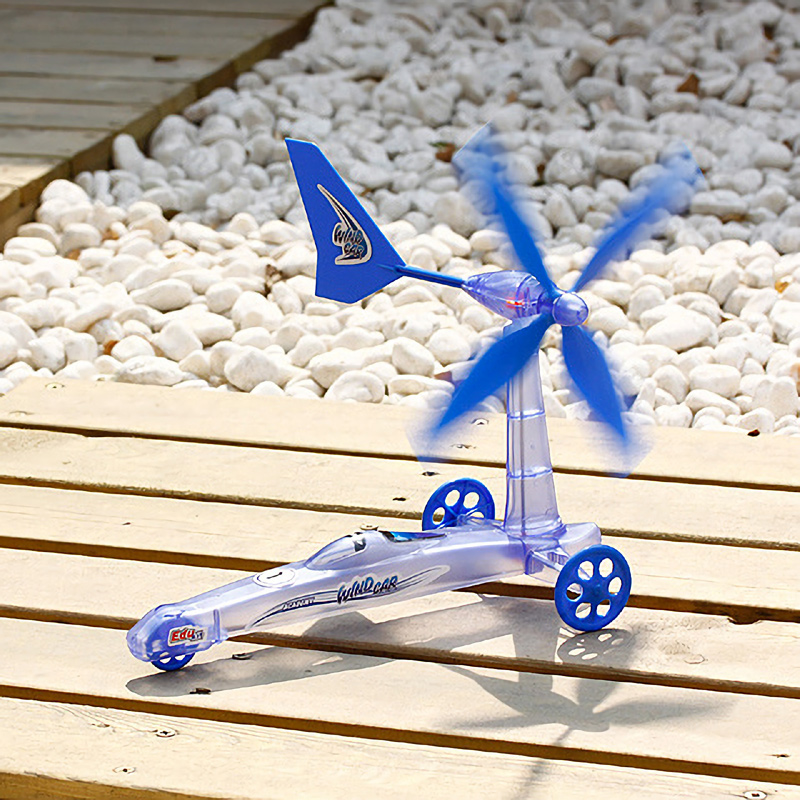 风能积木益智环保男孩6岁动力车