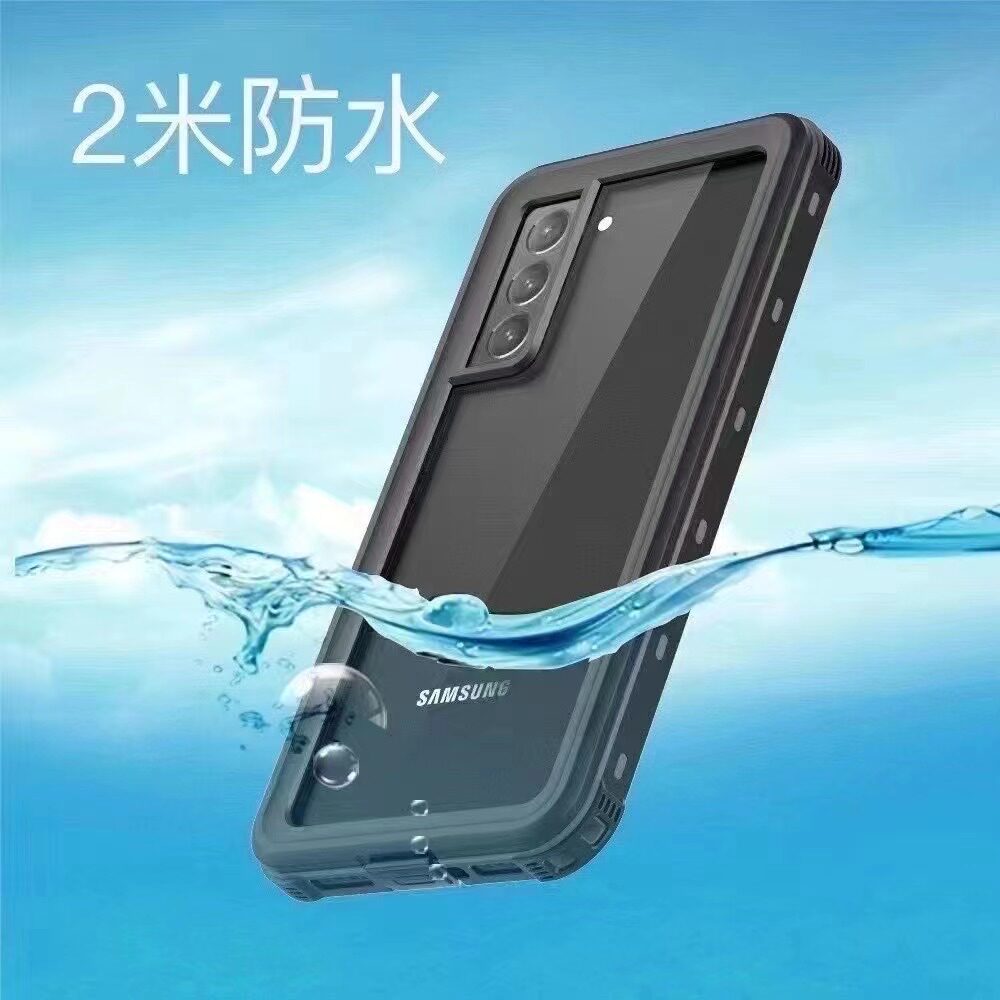 适用于三星s24ultra防水手机壳s23plus潜水游泳s21镜头全包s25+全包s25plus防摔密封防尘保护套户外