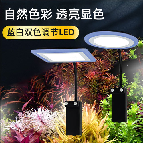 韦柏鱼缸灯led夹灯迷你小型