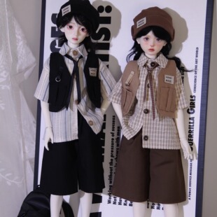 【完售展示】[小邮差]套装普四/大四/特四尺寸bjd日系娃衣套装