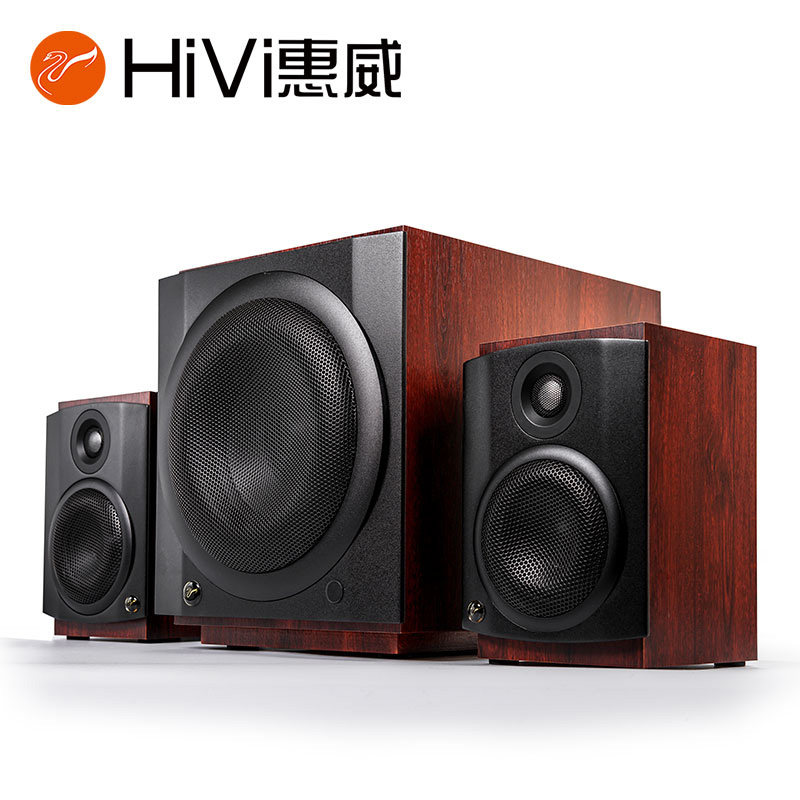 Hivi/惠威m80w蓝牙WiFi无线客厅电视电脑音响2.1有源音箱m-80w