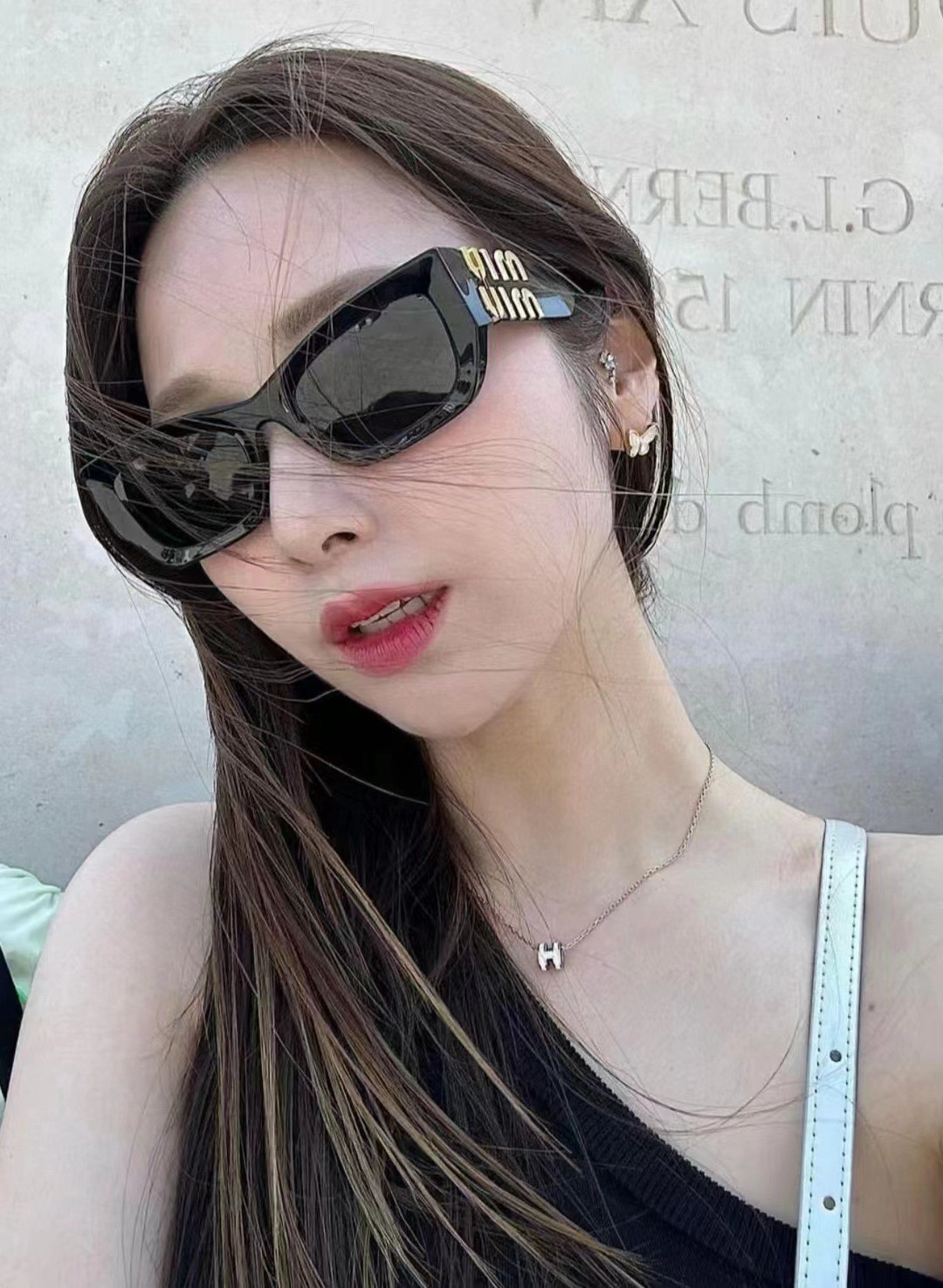 089 新款跨境太阳镜男女 网红同款高端复古墨镜潮流ins风时尚眼镜