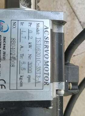 东伺服电机TsT06201C-3NT3-A功能正常实物拍摄需问价