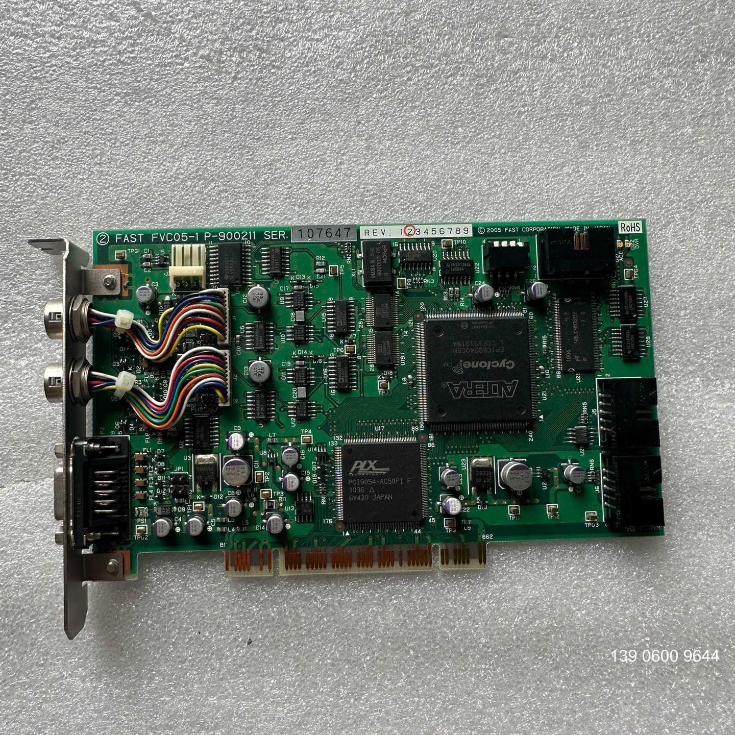 FAST FVC05-1 P-900211 模拟图像采集卡需问价