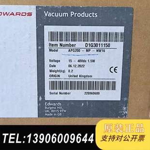 D1G301需问价 NW16 爱德华真空计APG200