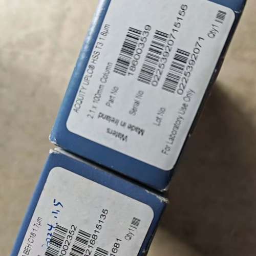 全新沃特世ACQUITY UPLC BEH C18色谱柱，规需问价