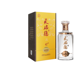 42度 清香型白酒 礼盒装 青海互助 人之德 500ml 天佑德青稞酒