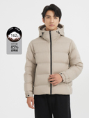 休闲时尚 24DRF0152A利家秋冬新款 男士 轻便压花保暖连帽羽绒服外套