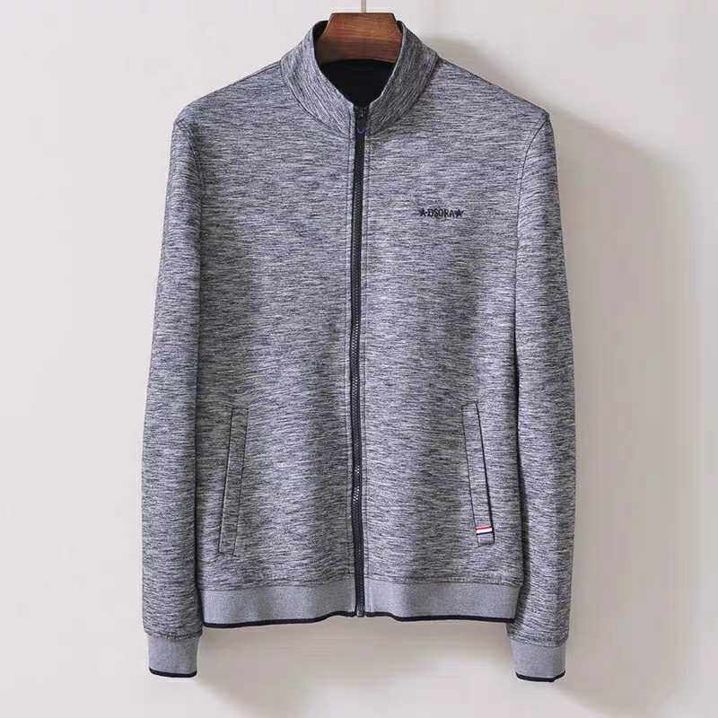 简单大方 春秋男女同款弹力运动休闲夹克外套跑步上衣