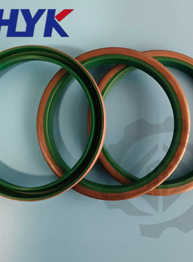 挖掘机挖机斗轴油封进口DKB/DKBI/DLI/GA/VAY聚氨酯外铁壳防尘圈