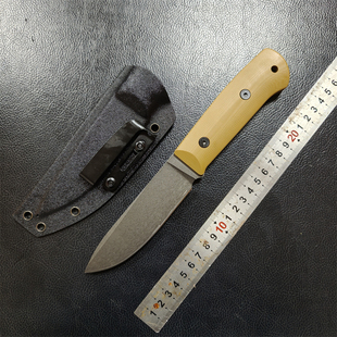 毕方制作原创【棘】一体小直户外探险求生工具高硬度锋利易打磨刀