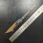 一体龙骨DIY北欧芬兰刀坯数控磨斯堪刃镜光高硬度刃线整齐手工料