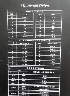 旧拆 步进电机驱动器 DA2204B 100V-240V 测试好