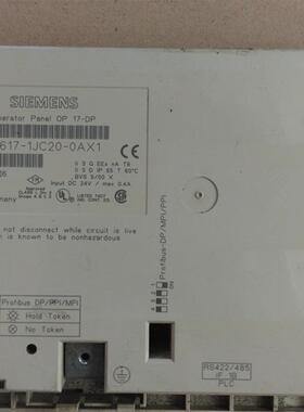 原装西门子 6AV3617-1JC20-0AX1  触摸屏维修 有主板和液晶出售