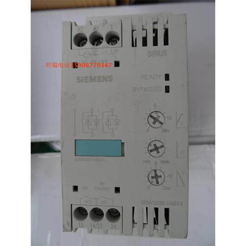 原装正品软启动3RW3035-