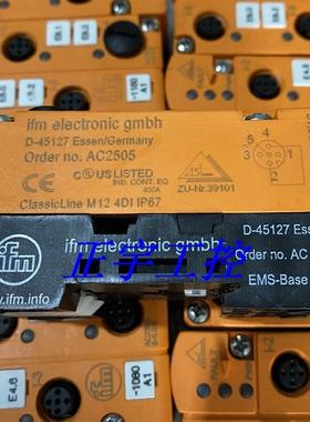 德国易福门控制器AC2505 D-45127 M124DIIP67询价