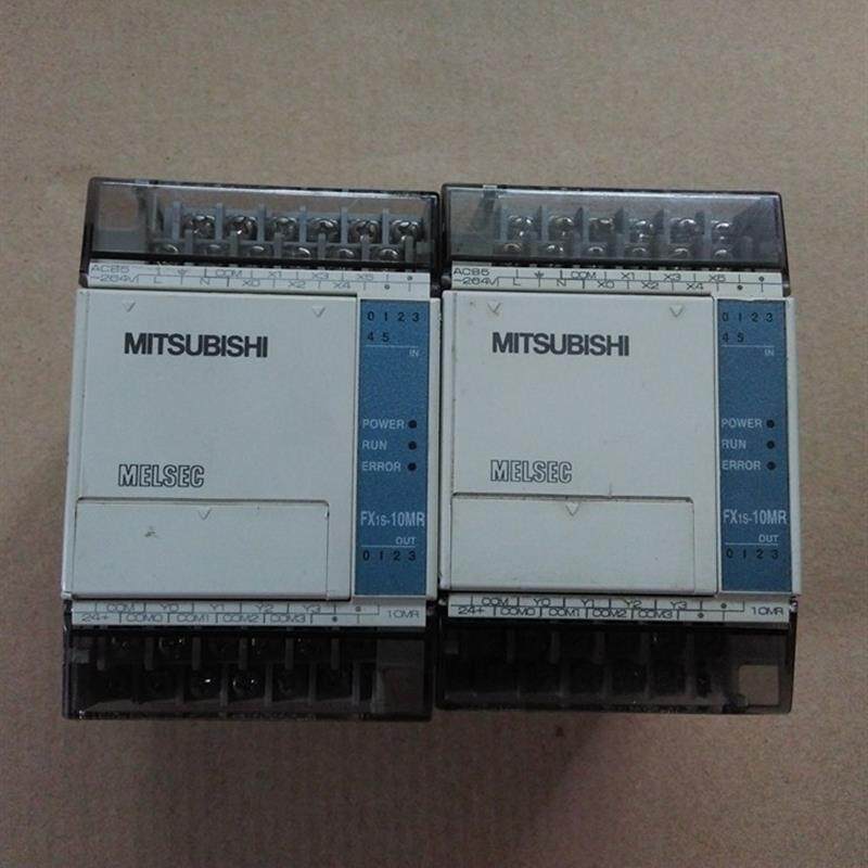 原装拆机正品PLC  FX1S-10MR-001 实物图片 功能包好