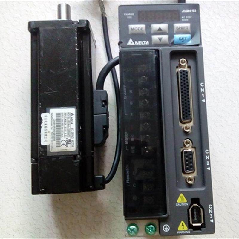 原装拆机伺服驱动器ASD-B2-0421-B电机ECMA-C30604FS 全套