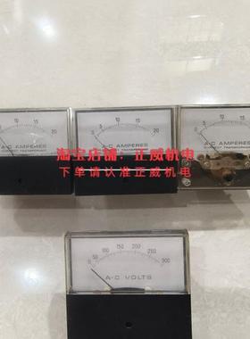 美国仪表A-C VOLTS 0-300/A-C AMPERES 0-20
