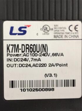 拆机正品LG  PLC K7M-DR60U/G7F-RD2A/G7E-RY08A 已测试 功能完好
