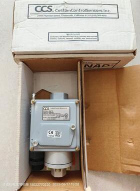 Custom Control Sersors美国CCS隔膜式压力开关604P15 5000PSIG