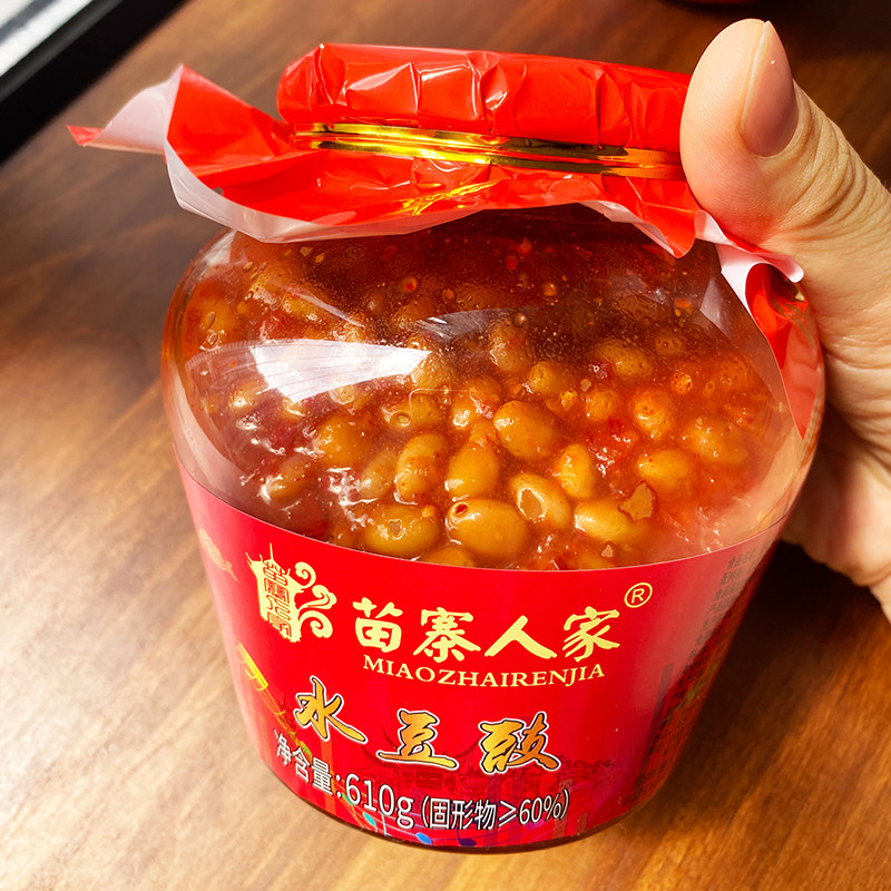 贵州开胃水豆豉老坛豆即食蘸料