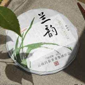昌泰普洱 云南普洱生茶 2021年兰韵青饼饼茶生茶饼