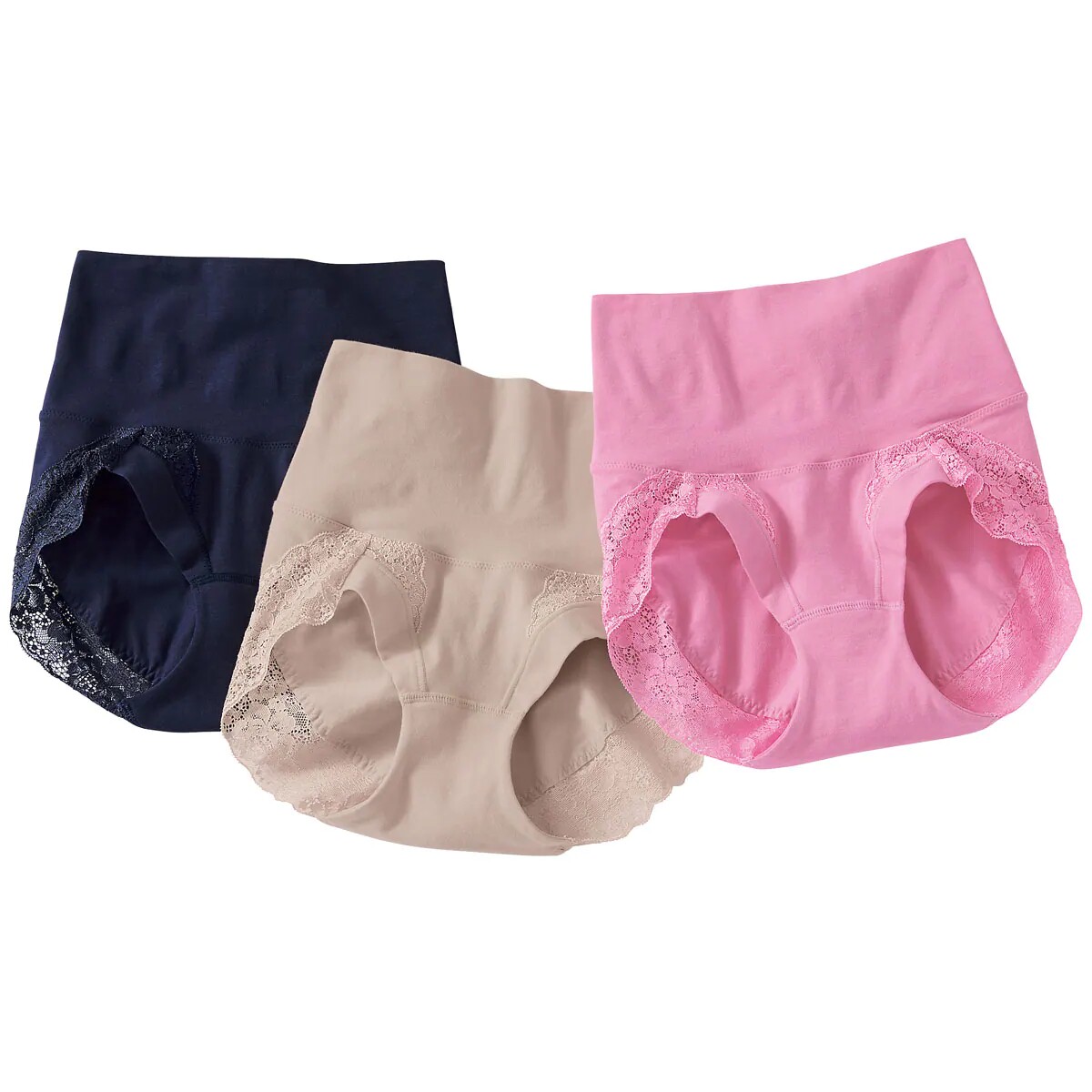 2022年夏季日本代购新款高腰腹部周围舒适漂亮三角女内裤 有大码