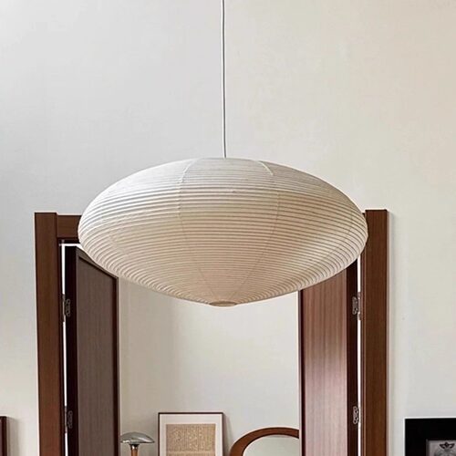 Akari野口勇A21吊灯日式侘寂风餐厅中古客厅氛围感卧室书房圆纸灯