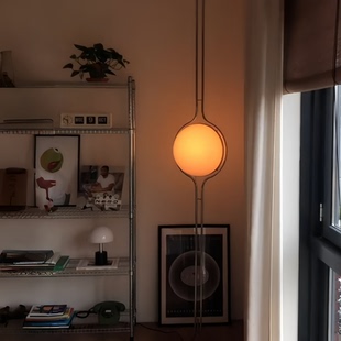 米罗兰的灯星球落地灯包豪斯多巴胺客厅沙发旁设计师灯卧室氛围灯