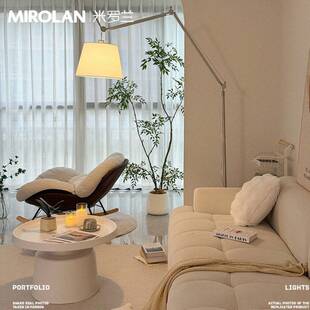 米罗兰意大利tolomeo摇臂中古客厅沙发落地灯卧室书房氛围钓鱼灯