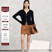 内搭长袖 雅舒曼&图图妈 上衣 款 双拉链V领针织开衫 小状元 ·经典