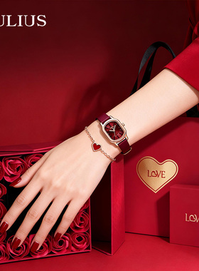 聚利时手表女款小众高级感石英表新年女生生日礼物本命年送女朋友