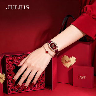聚利时手表女款小众高级感石英表新年女生生日礼物本命年送女朋友