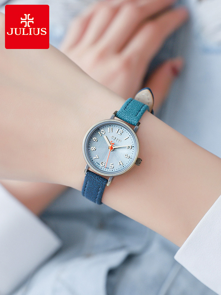 Julishi watch women's simple temperament ins wind 2021 new summer waterproof simple retro niche women's watch