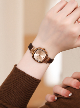 聚利时手表女款小方表生日礼物送女生女友老婆闺蜜实用高级感礼品