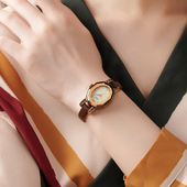 聚利时手表女简约气质时尚 复古精致小表盘2026新款 防水石英表